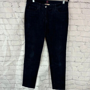 brooks brothers red fleece black corduroy pants sz 2 preppy minimalist